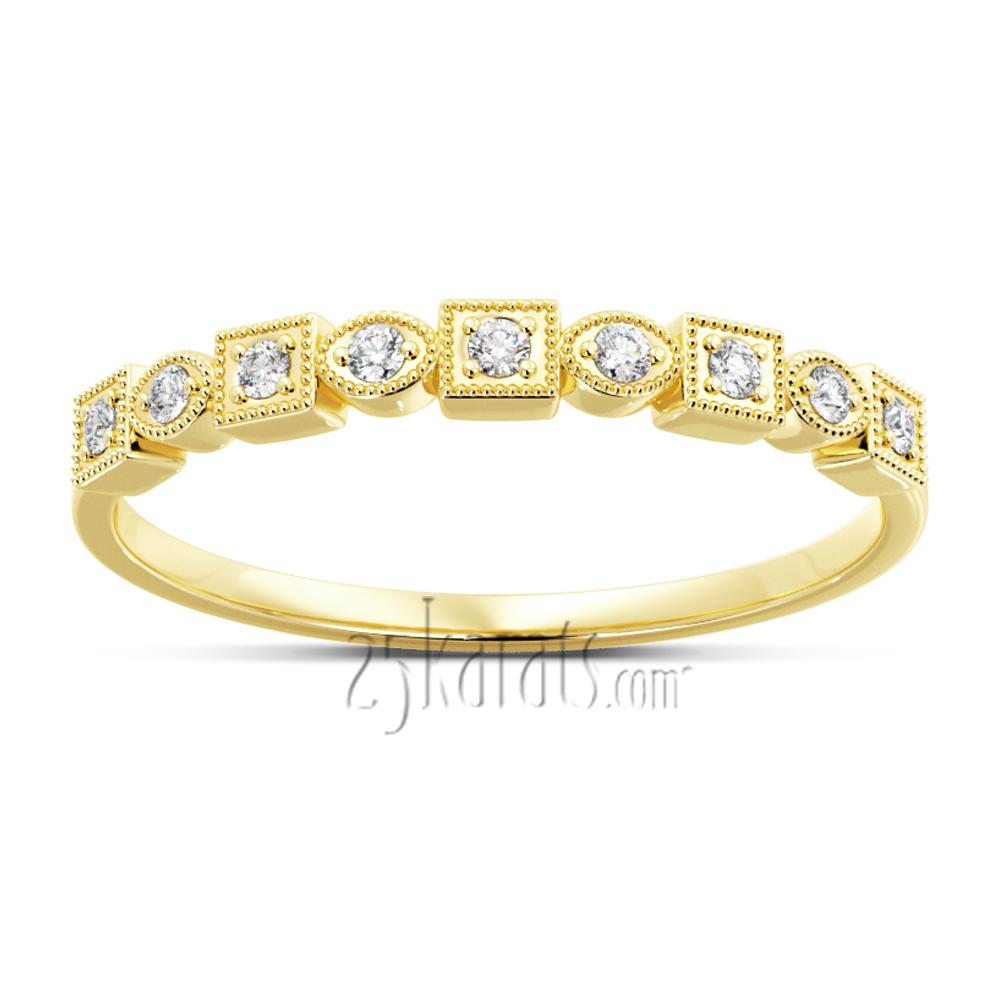 Diamond Stackable Ring