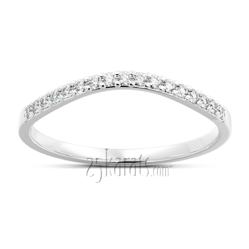 Curve Stackable Diamond Ring