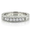 Antique Design Engraved Diamond Anniversary Band (0.45 ct. tw.)