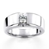 Solitaire Diamond Men's Ring (1.00 ct.)