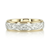Attractive Angled Cut Diamond Cut Wedding Ring  thumbnail 6