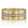 Braided Look Diamond Wedding Ring thumbnail 6