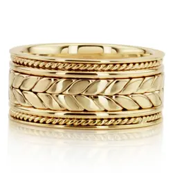 Extravagant Hand Woven Wedding Band  thumbnail 12