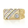 0.63 ct. Round Cut Channel Set Men Diamond Ring thumbnail 1
