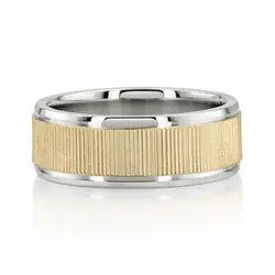 Classic Diamond Cut Wedding Band  thumbnail 7