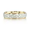 Attractive Angled Cut Diamond Cut Wedding Ring  thumbnail 6