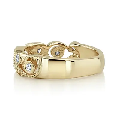 Classy Diamond Fancy Ring (0.16 ct.tw) - view 6 of 7
