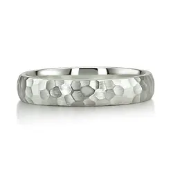 Ridged High Polish Basic Design Wedding Ring  thumbnail 6