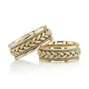 Braided Handmade Unisex Wedding Bands thumbnail 2