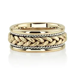 Braided Handmade Wedding Ring  thumbnail 14