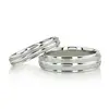 Fine Brush Finish Basic Designer Wedding Ring  thumbnail 11