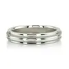 Fine Brush Finish Basic Designer Wedding Ring  thumbnail 12