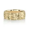 Chic Leaf Design Wedding Band thumbnail 6