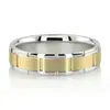 Round-Edge Rolex Style Wedding Band thumbnail 3