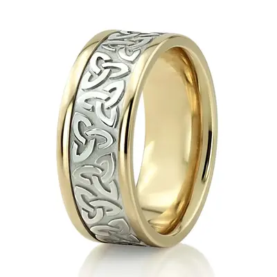 Trinity Celtic Knot Wedding Ring - view 7 of 10