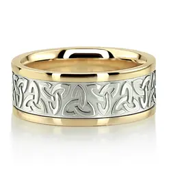 Trinity Celtic Knot Wedding Ring thumbnail 5