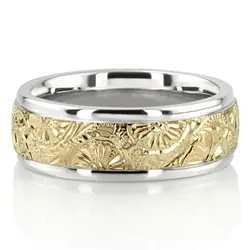 Trendy Floral Wedding Band thumbnail 1