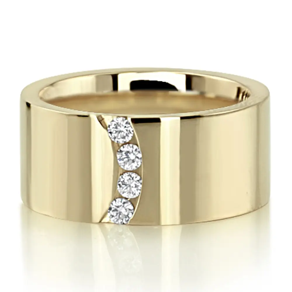 Basic Diamond Wedding Band - view 3