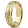 Chic Brushed Basic Carved Wedding Ring thumbnail 7