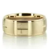 Exquisite Cross Carved Design Wedding Ring  thumbnail 7