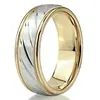 Eye-cut Basic Carved Wedding Ring  thumbnail 7