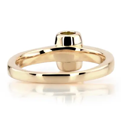 Round Cut Tension Set  Diamond Color Stone Ring (0.50 ct. tw.) - view 4 of 5