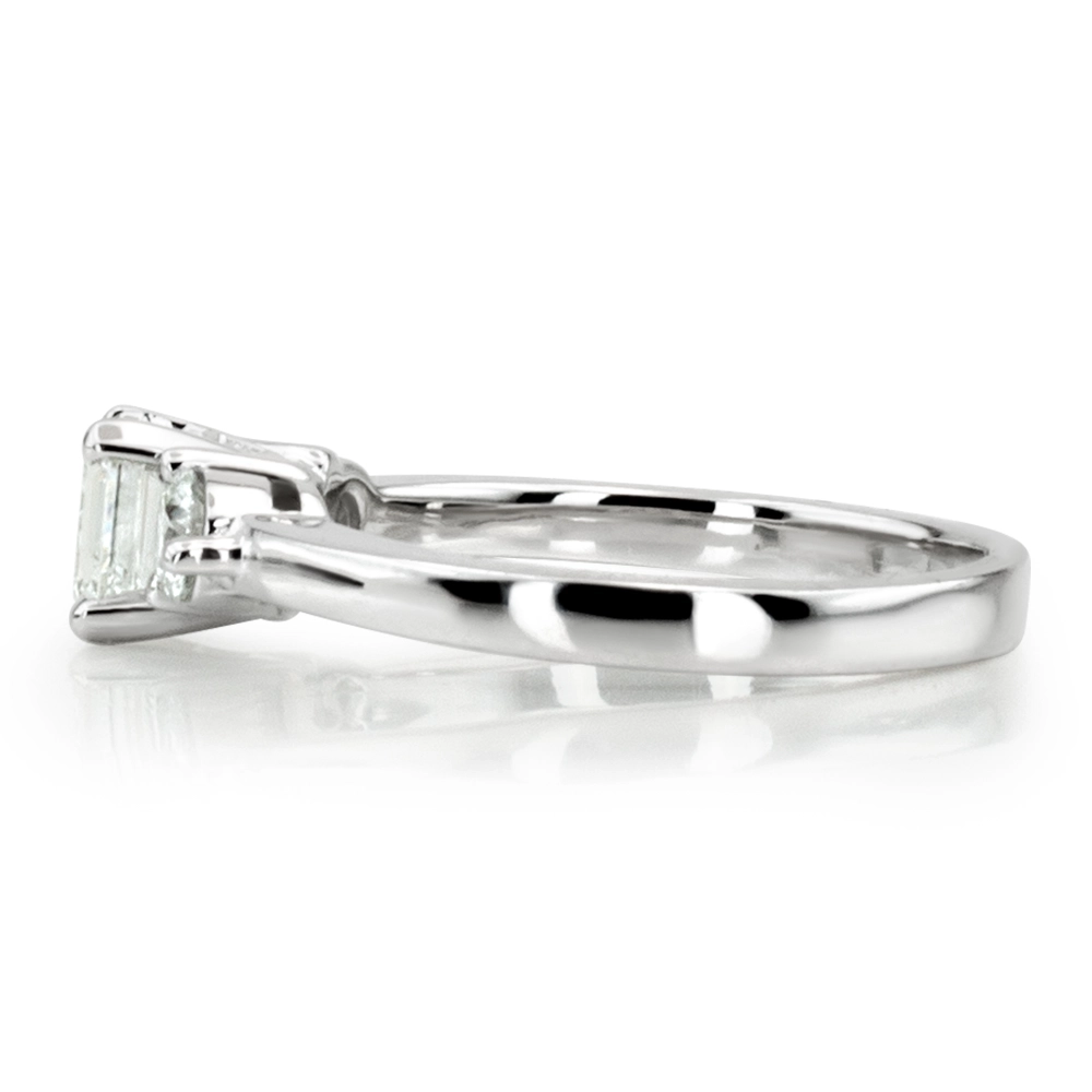 Three Stone Prong Set Diamond Engagement Ring (0.30 ct. tw.) - view 2