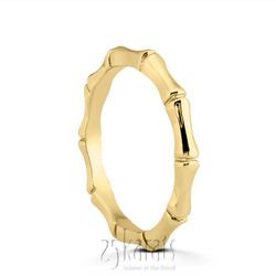 Unique Bamboo Design Ring thumbnail 4