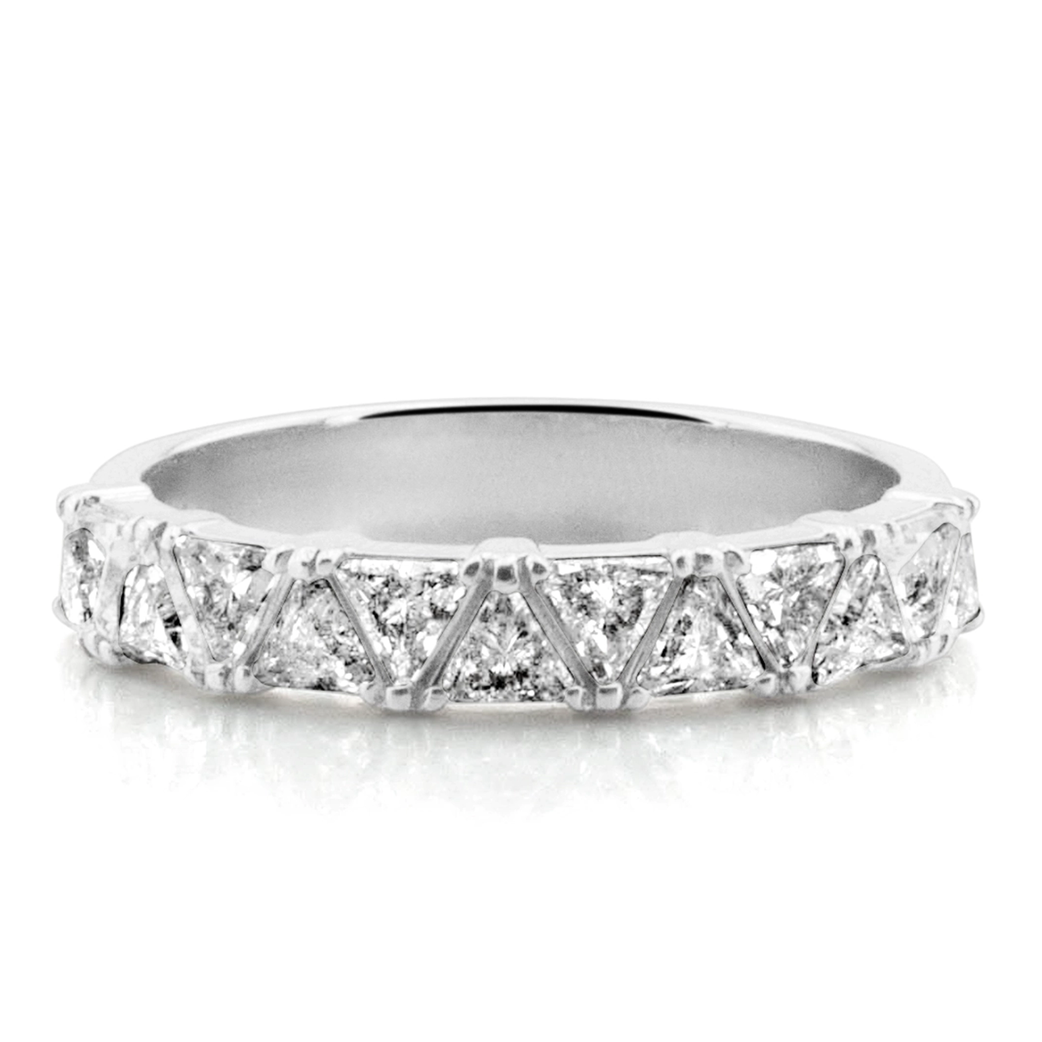 Triangle Diamond Ring 1 1/2 ct.tw - view 1