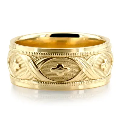 Elegant Hand Crafted Wedding Ring - view 8 of 8