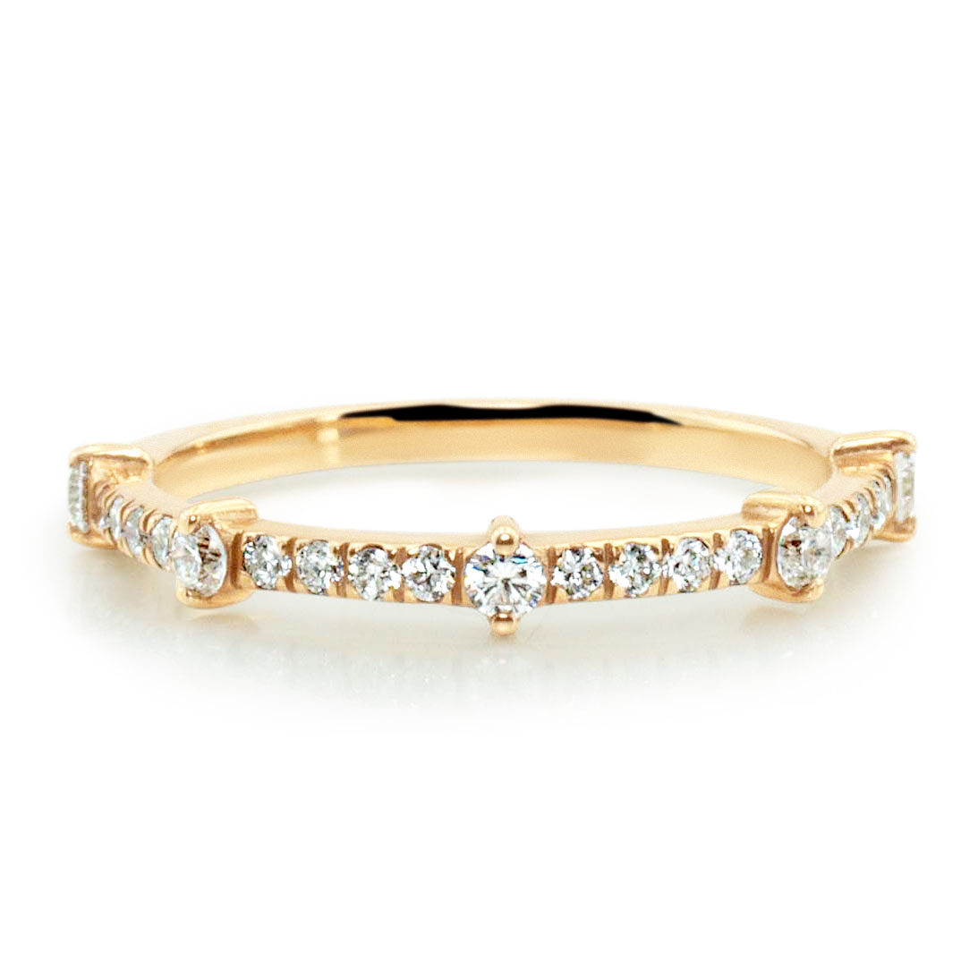 Stackable Round Diamond Ring 1/3 ct. tw. - view 1
