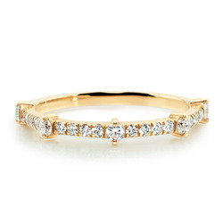Stackable Round Diamond Ring 1/3 ct. tw. thumbnail 1