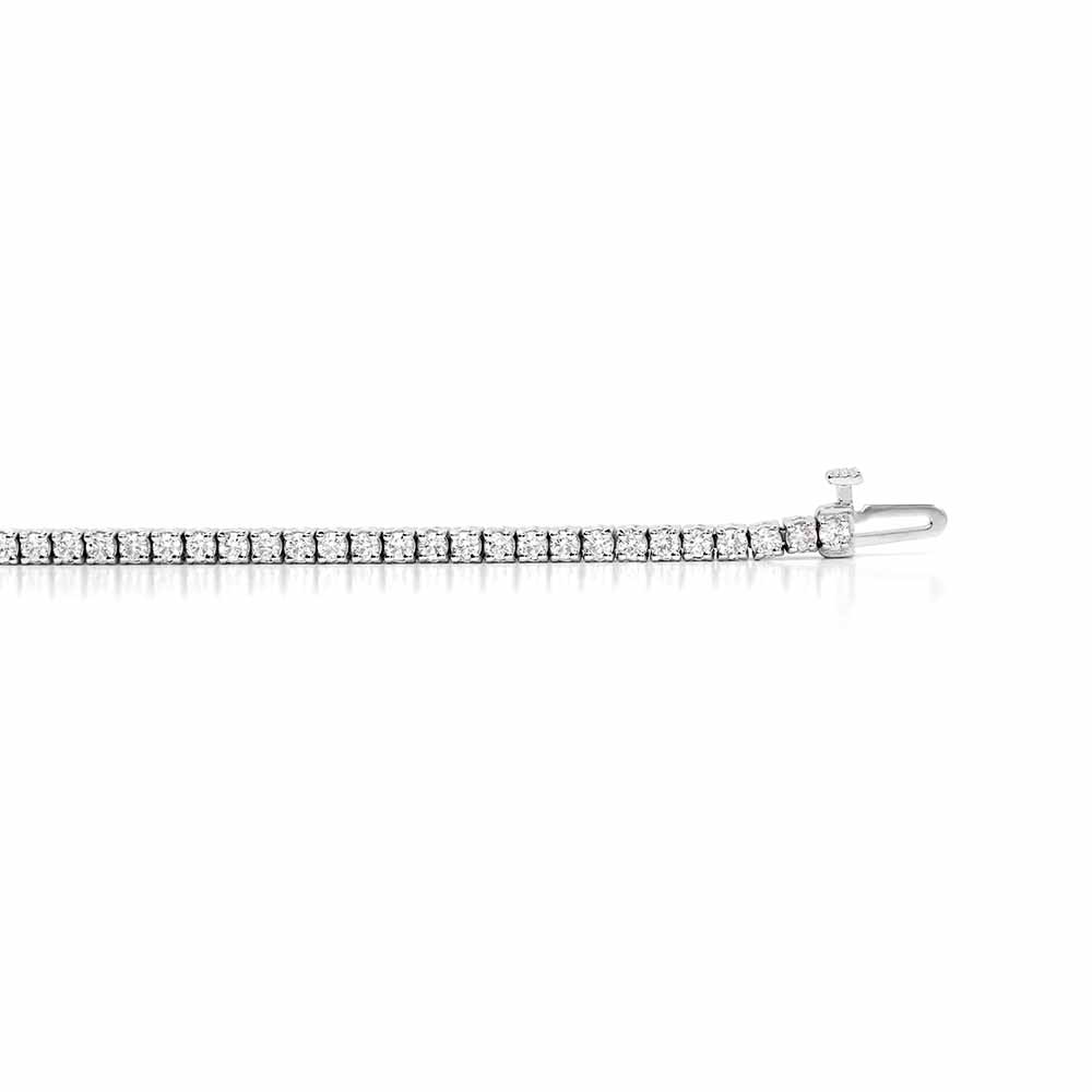Prong Set Round Diamond Tennis Bracelet 2 ct.tw - view 5