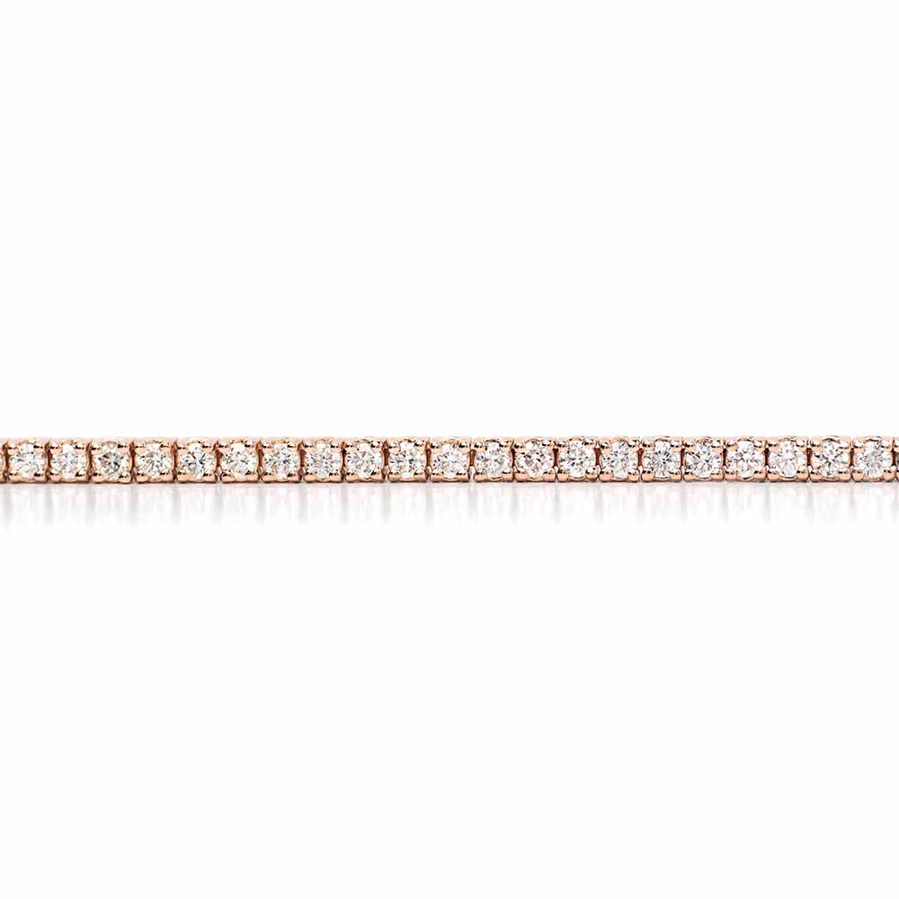 Prong Set Round Diamond Tennis Bracelet 2 ct.tw - view 7