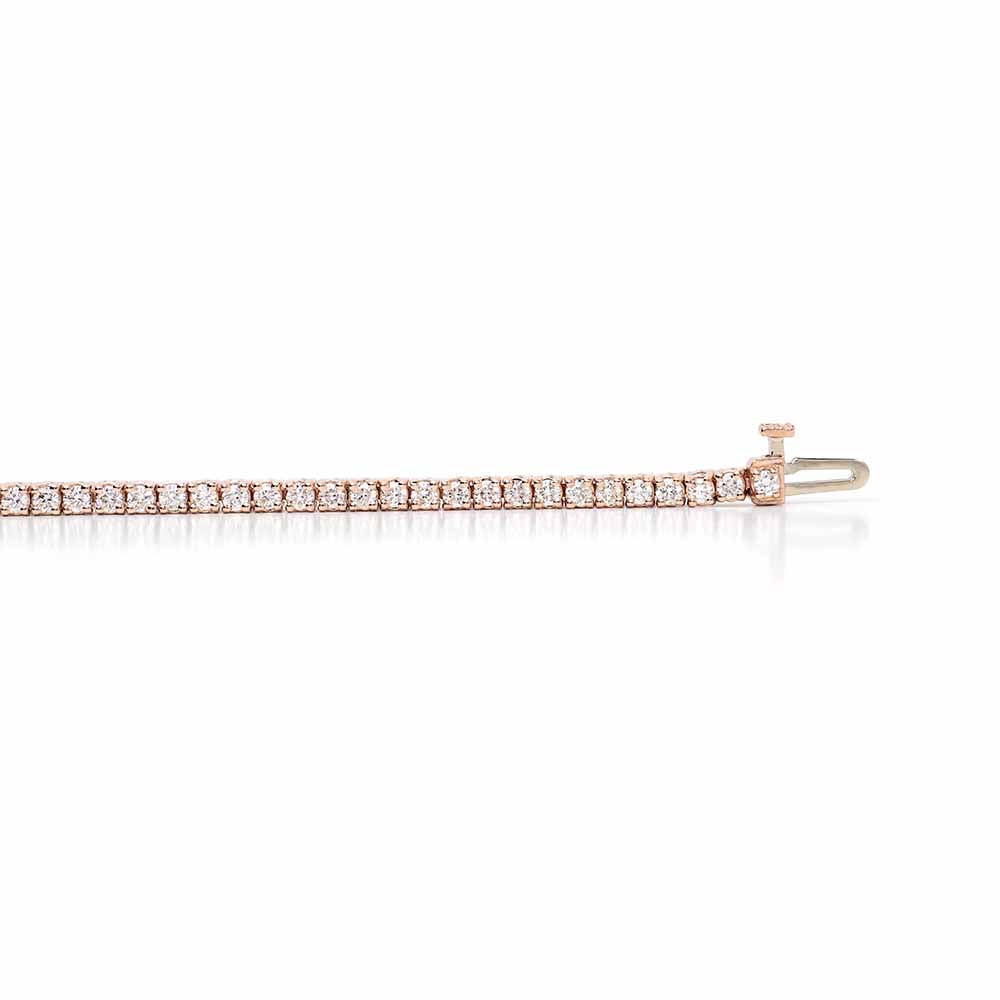 Prong Set Round Diamond Tennis Bracelet 2 ct.tw - view 6