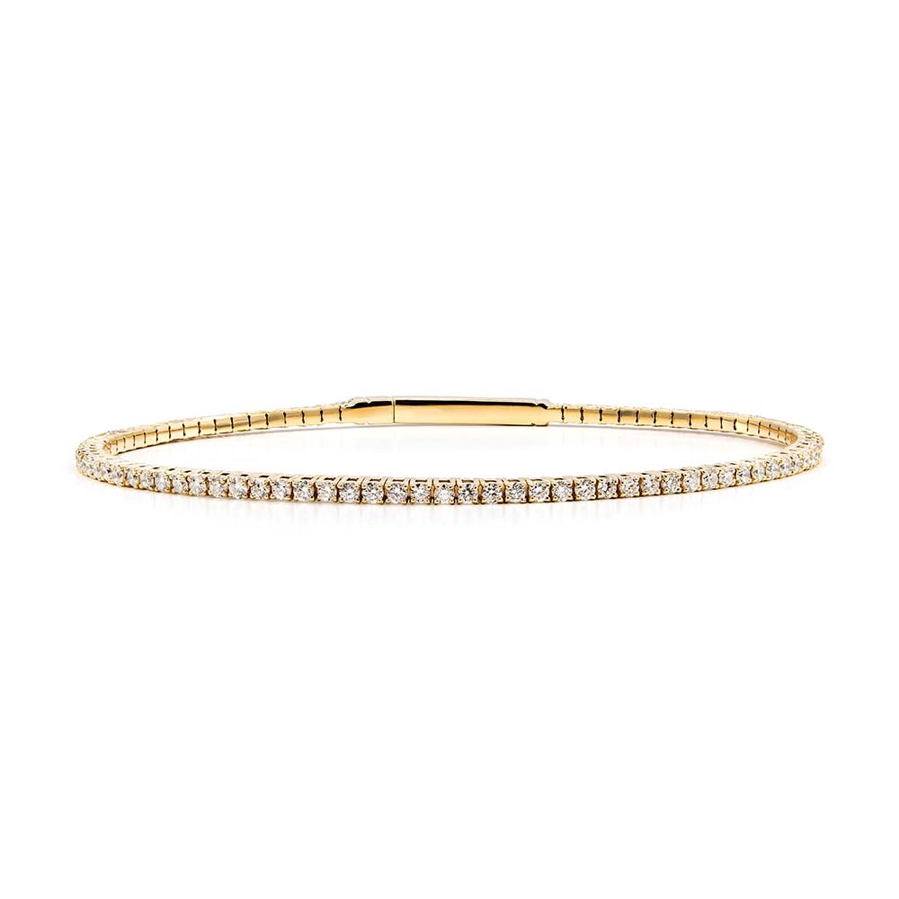 Full Flex Diamond Bangle Bracelet 1 2/3 ct.tw - view 2