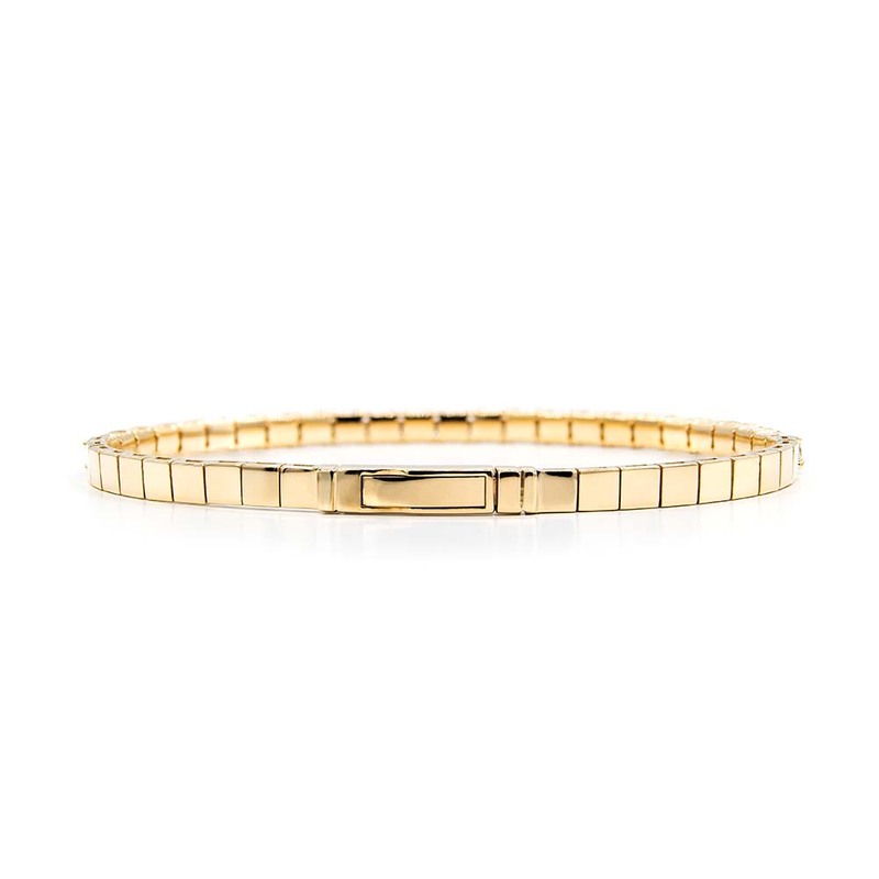 14K white gold Half-Way Bangle Diamond Tennis Bracelet 2 ct.tw - alternate view 6