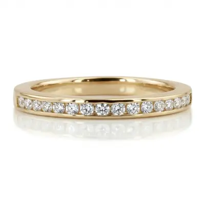 Classic Channel Set Ladies Diamond Wedding Ring (0.32 ct. tw.) thumbnail 1