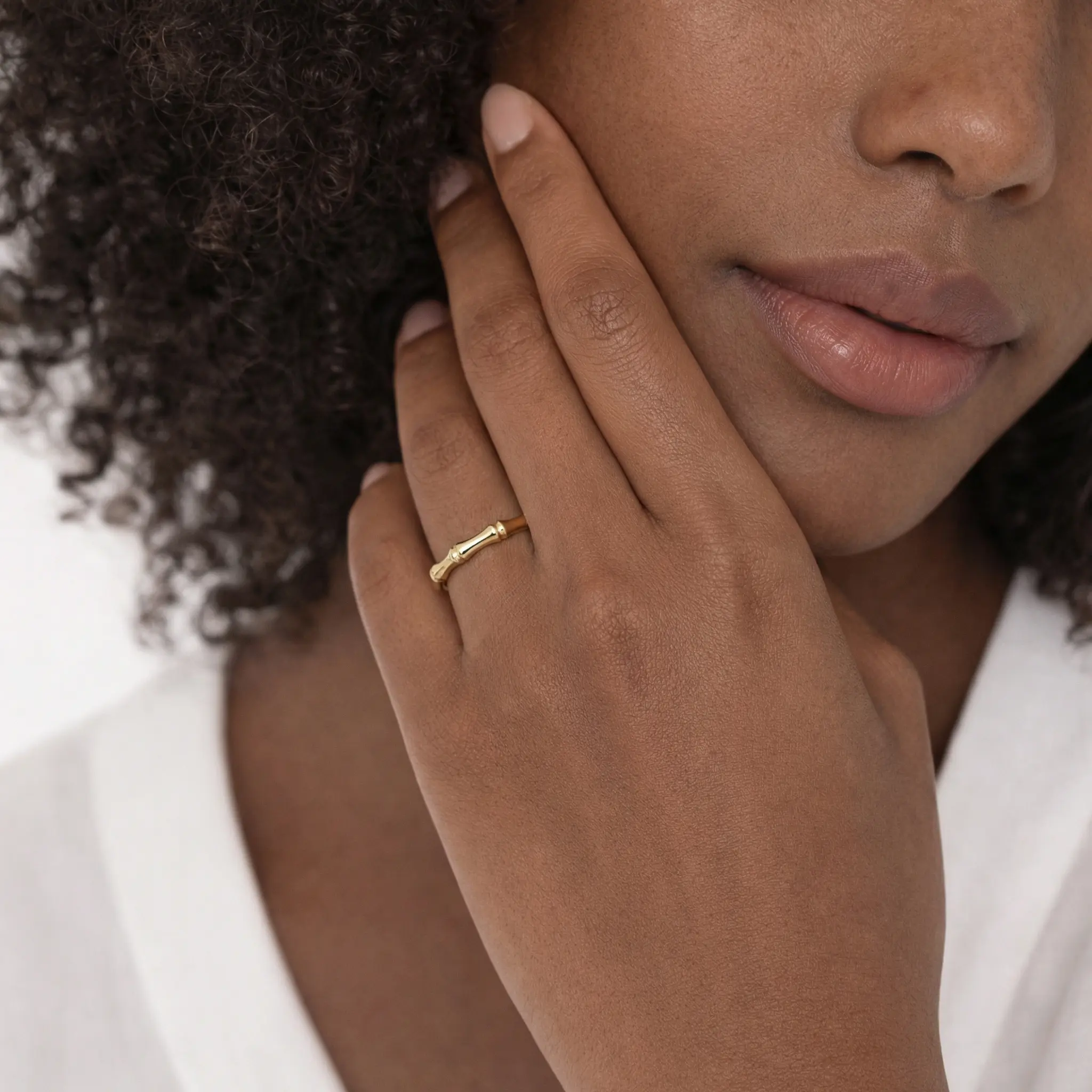 Unique Bamboo Ring - view 2