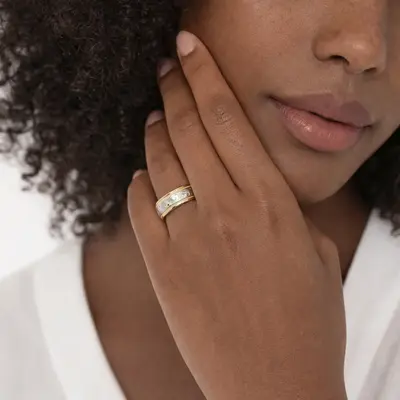 Elegant Hand Engraved Fancy Designer Wedding Band  - view 4 of 9