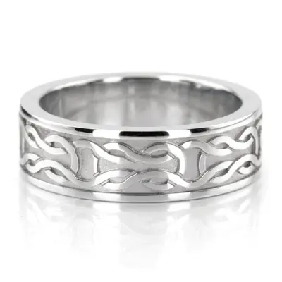 Love Knot 7 mm Width Wedding Band - view 1 of 4