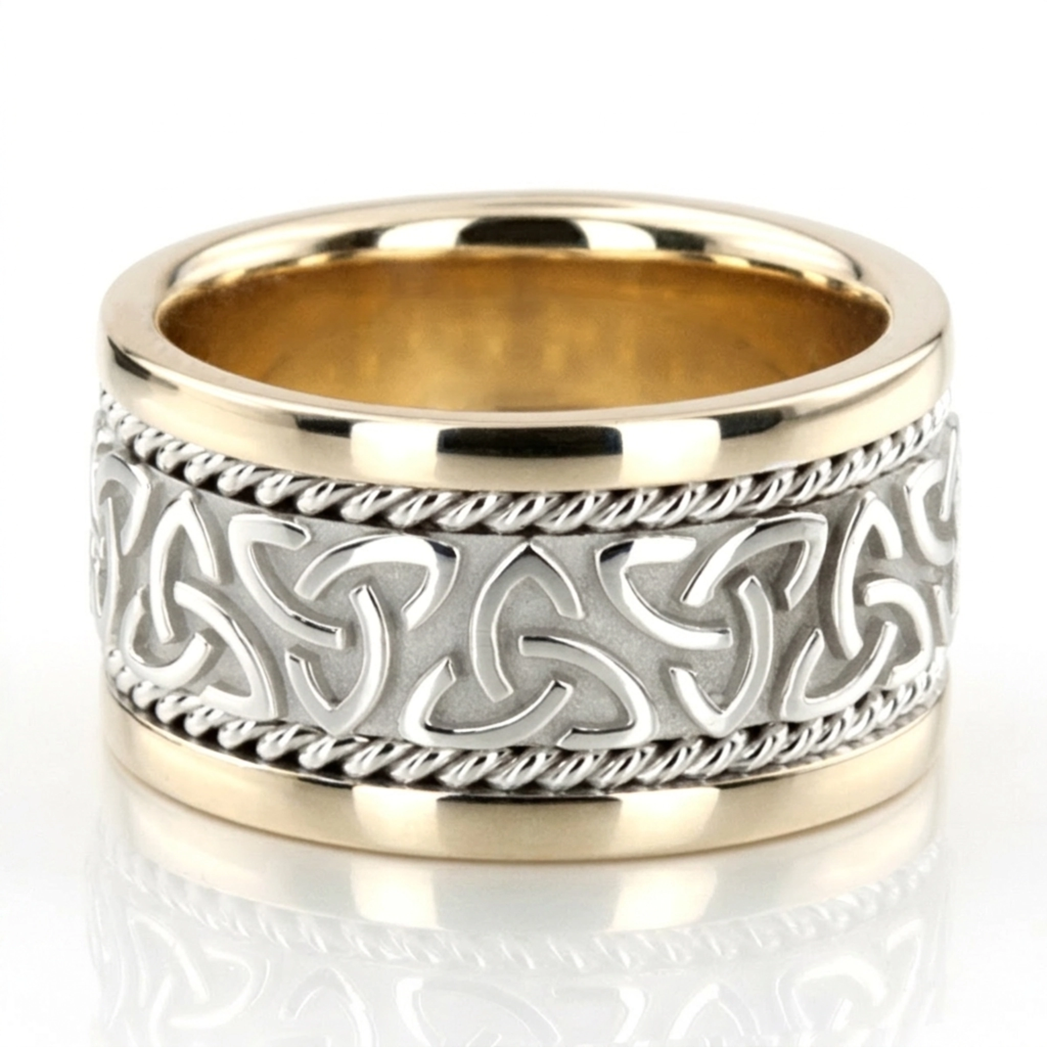 Bestseller Trinity Celtic Knot Ring  - main view