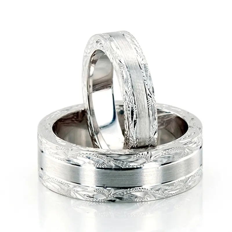 14K fancy_cut_designer_wedding_ring - alternate view 2
