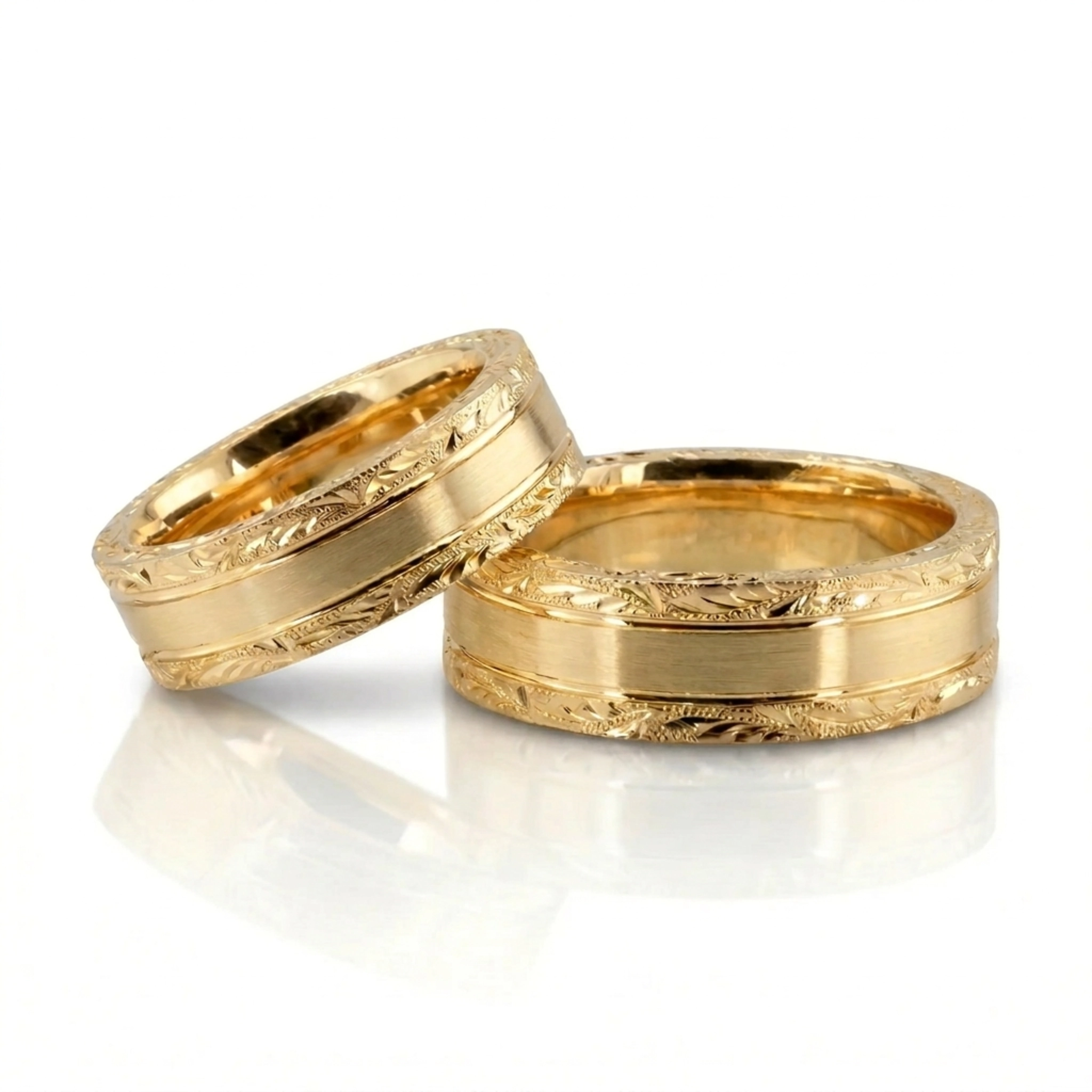 10K fancy_cut_designer_wedding_ring - alternate view 5