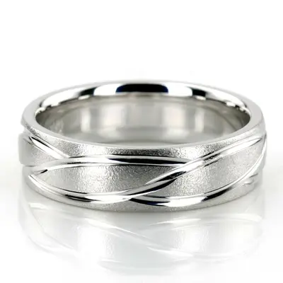 Contemporary Fancy Designer Wedding Ring  - view 1 of 5