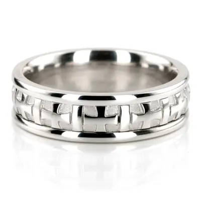 Bestseller Cross Christian Wedding Ring  - view 2 of 3