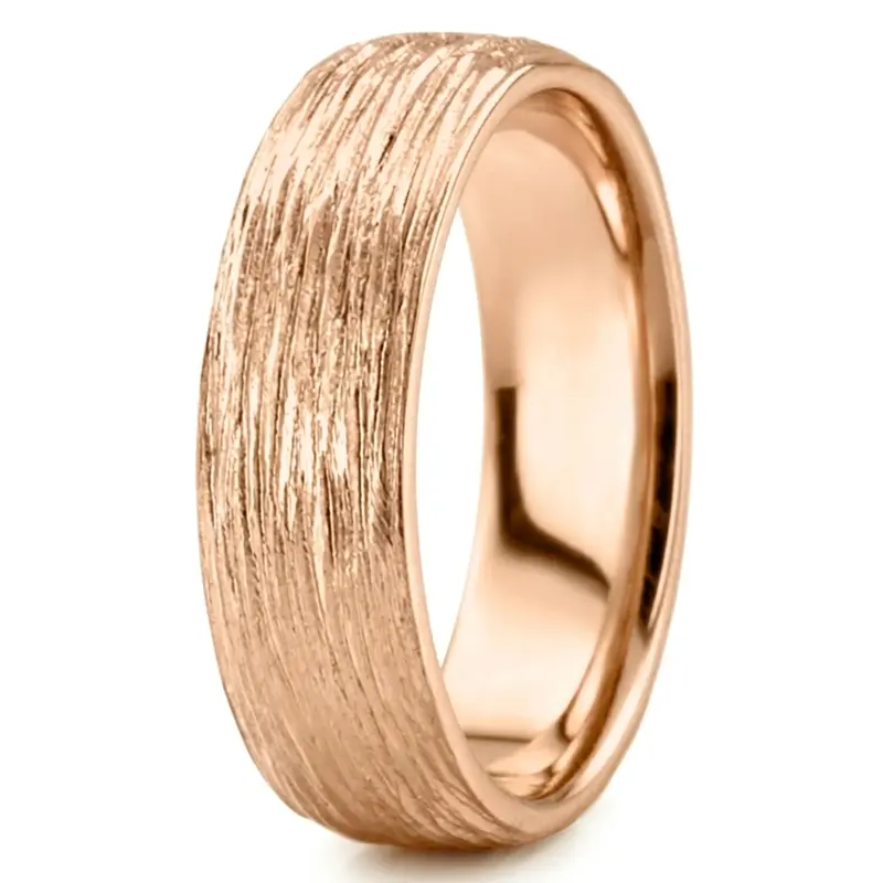 10K pink gold 7mm. same as picture Unique-Carved-Wedding-Ring - alternate view 6
