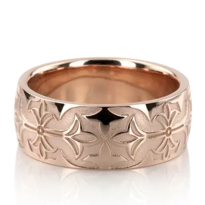 Bestseller Milled Design Wedding Ring - view 2 of 6