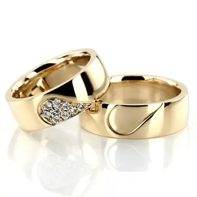 14K his-and-her-diamond-wedding-bands - alternate view 2 thumbnail