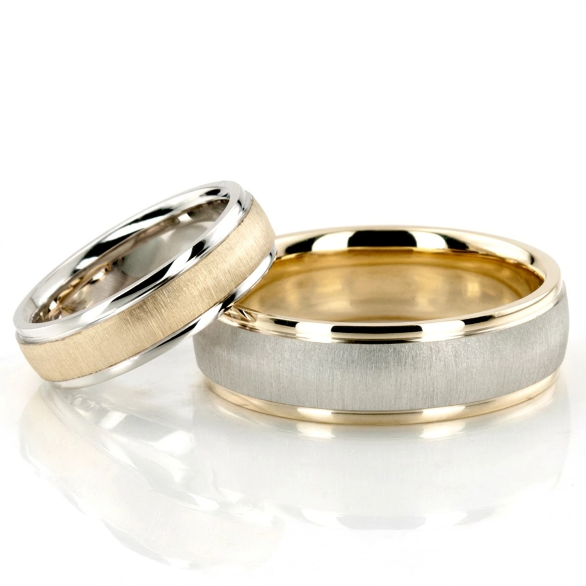 18K classic-his-and-hers-wedding-ring - alternate view 2